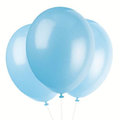 Classic 3pcs Blue Party Balloons