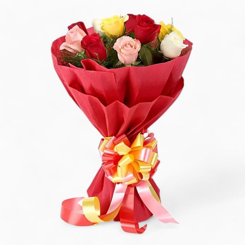 Radiance Reverie Mixed Rose Bouquet