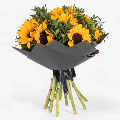 Fresh Sunflower Flower Bouquet