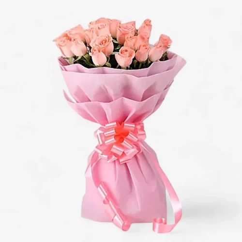 Blush 10 pcs Pink Delight Flower Bouquet