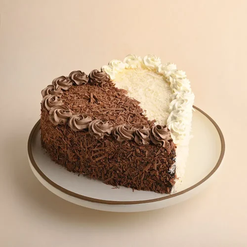 Heart Shape Double Cake