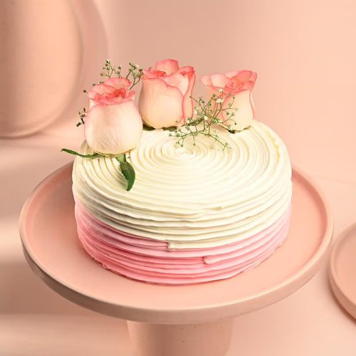 Original Rose Flower Cake