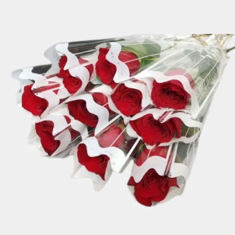 Elegant Single Red Rose Wrap - Image 3