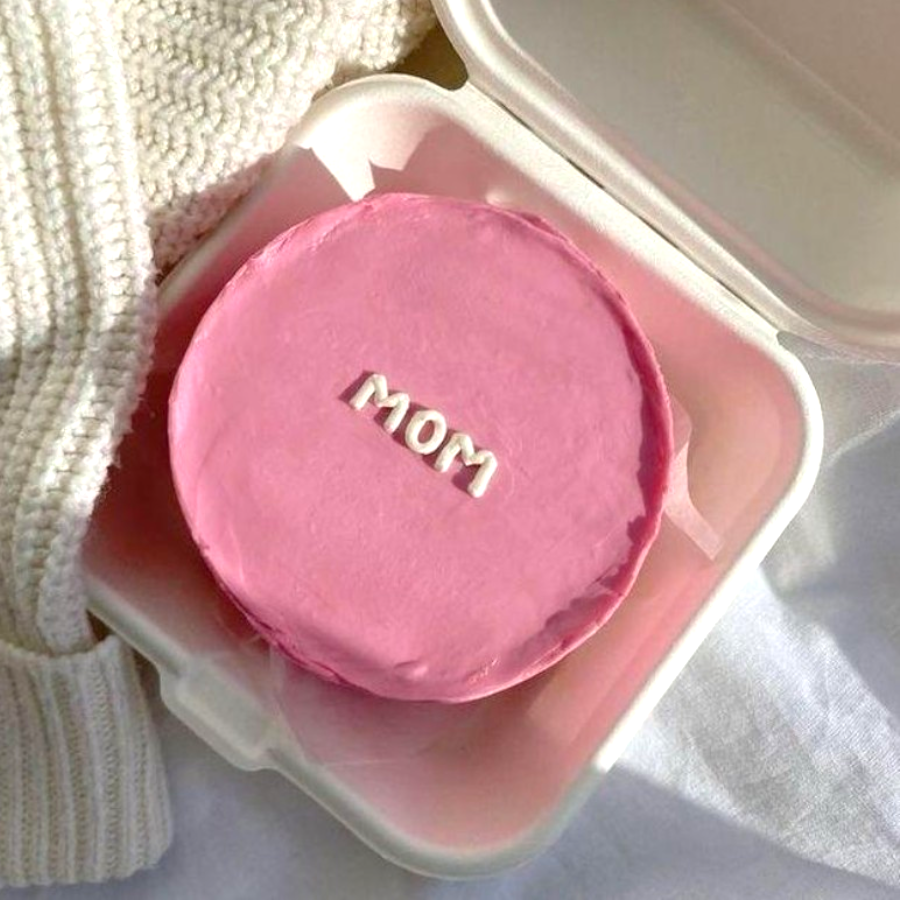 Mom Mini Bento Cake - Pink