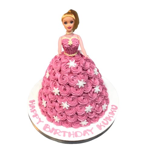 Barbie Girl Kids Birthday Cake