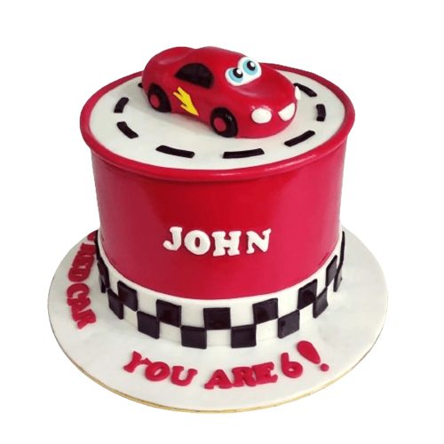 Cars Lightning McQueen Kids Birthday Cake