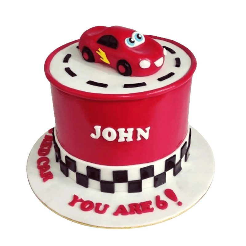Cars Lightning McQueen Kids Birthday Cake