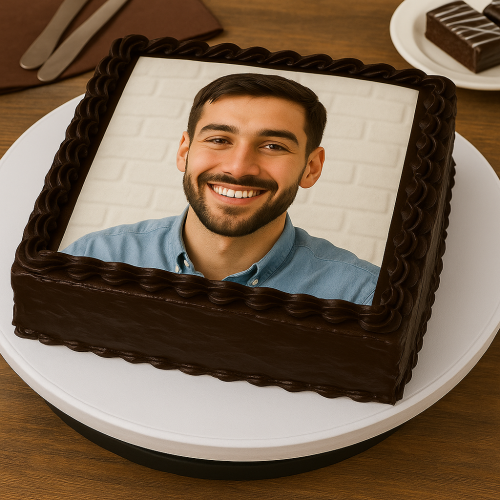 ChocoFrame Photo Cake – Personalized Delight