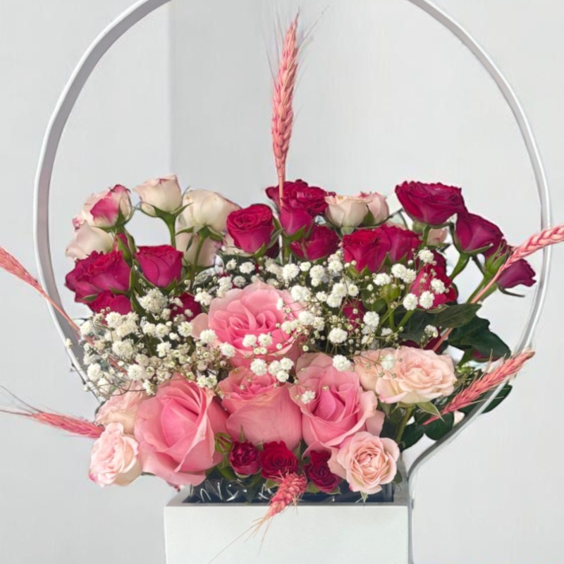 Pink Blooms Chocolates – Get Well Soon / الحمدلله على السلامة - Image 3