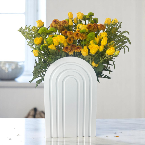 Golden Glow – Get Well Soon Floral Basket
