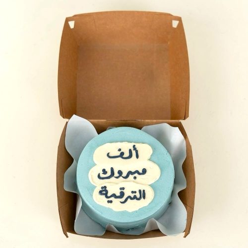 Alf Mabrouk Mini Bento Cake - Blue
