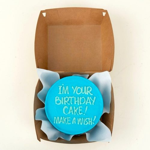 I'M Your Birthday Cake Mini Bento Cake - Blue