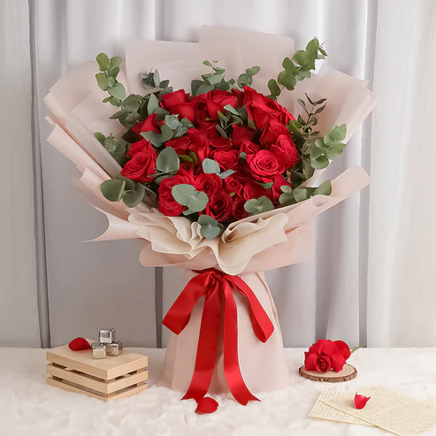 Supreme Love Rose Bouquet | 30 Flowers
