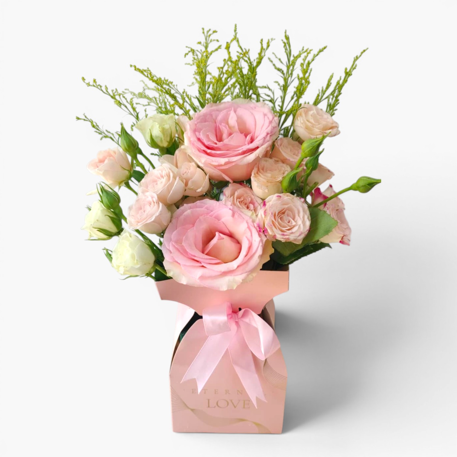 Eternal Love Rose Flower Box Arrangement - Image 2